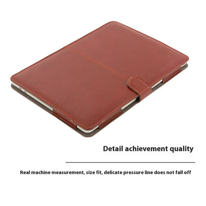 Étui Élégant en Cuir PU pour Ordinateur Portable – Protection & Style Professionnel