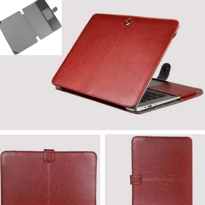Étui Élégant en Cuir PU pour Ordinateur Portable – Protection & Style Professionnel