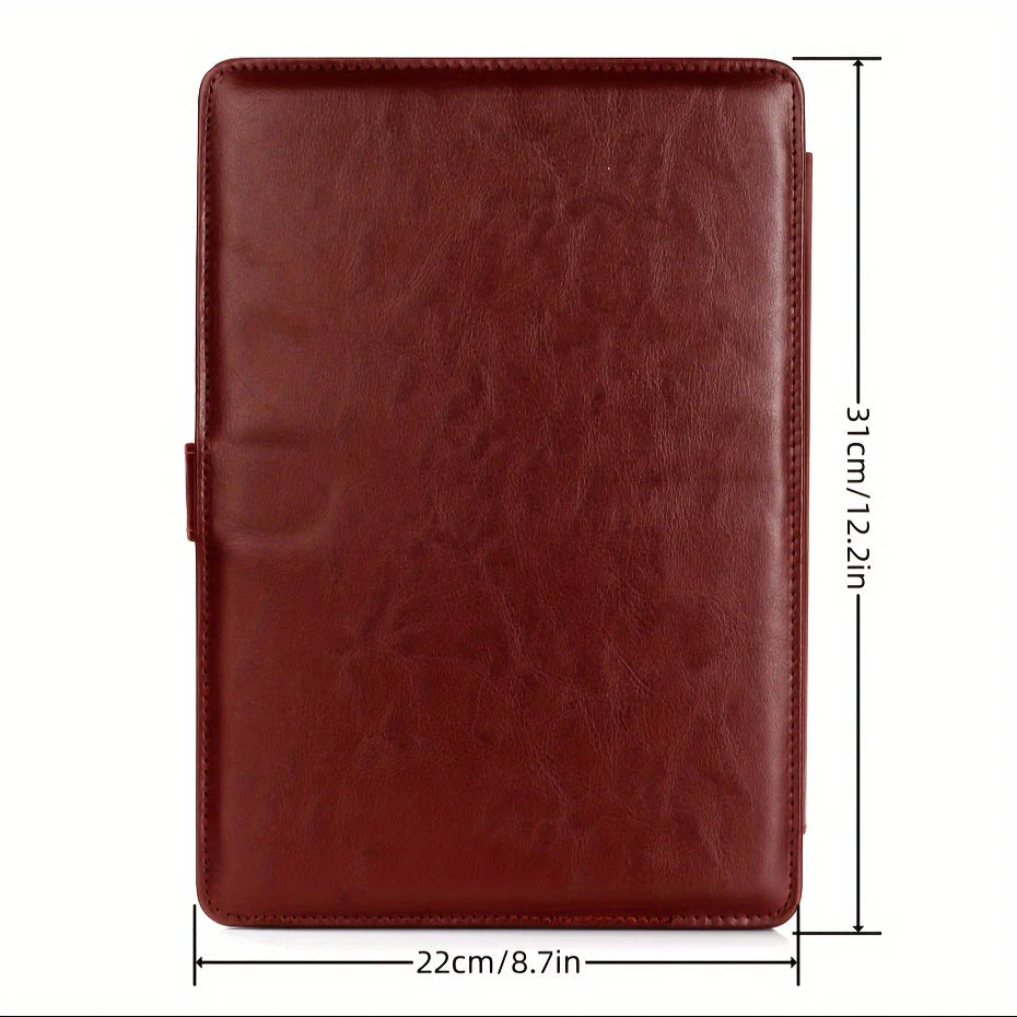 Étui Élégant en Cuir PU pour Ordinateur Portable – Protection & Style Professionnel