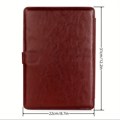 Étui Élégant en Cuir PU pour Ordinateur Portable – Protection & Style Professionnel