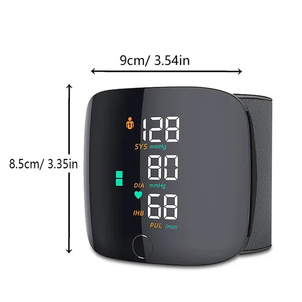 Tensiomètre automatique au poignet sans fil