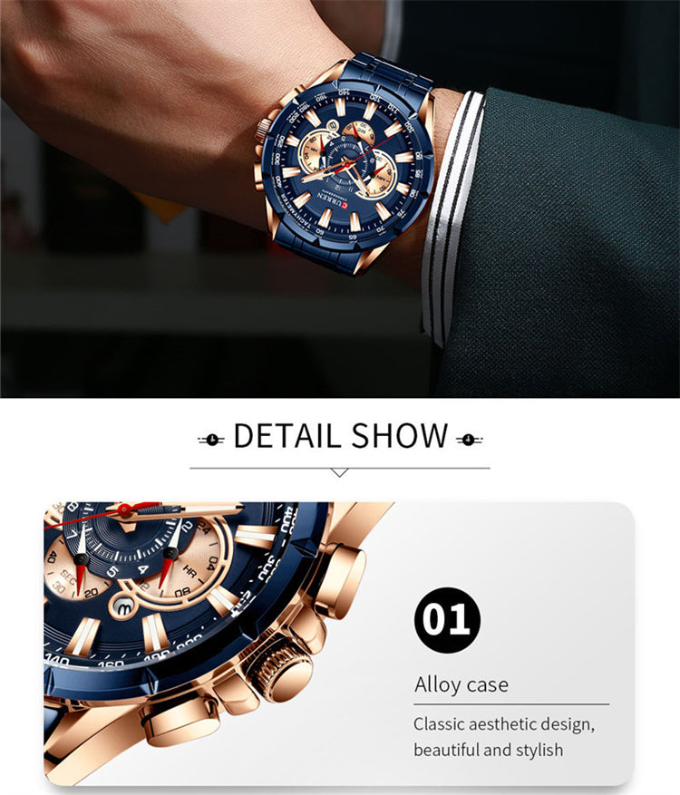 Montre Dynamik™ – L’accessoire des hommes ambitieux