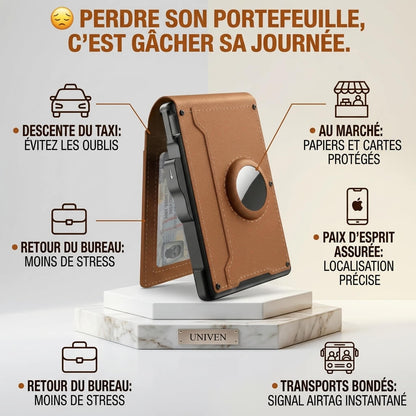 👜 PrestigeWallet — Le Portefeuille Qui Ne Se Perd Jamais