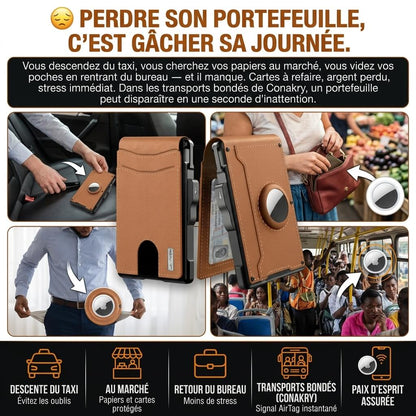 👜 PrestigeWallet — Le Portefeuille Qui Ne Se Perd Jamais